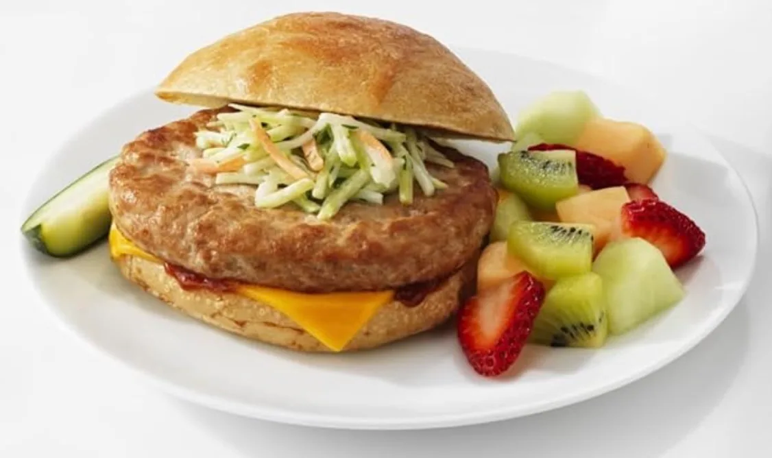 Butterball Savory White Turkey Burger; 5.33 Ounces; 30 Per Case