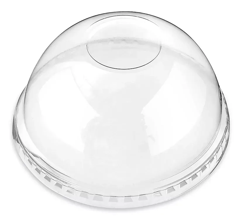 D & W Fine Pack High Dome Bowl Lid Clear; 250 Each; 250 Per Pack; 1 Per Case